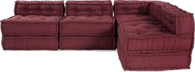 vidaXL Μονάδα Μοντέρνου Καναπέ Ύφασμα Καφετί 210 x 140 x 56 εκ.