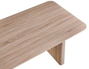 Tραπέζι Faghan καφέ mdf 180x90x76εκ 180x90x76 εκ.
