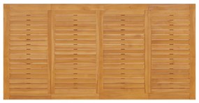 vidaXL Τραπέζι Batavia 200 x 100 x 75 εκ. από Μασίφ Ξύλο Teak
