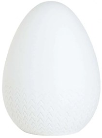 Διακοσμητικό Αυγό Eggs RD0016616 Φ10,5x15,5cm White Raeder