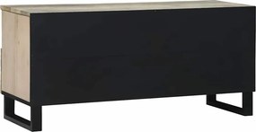 vidaXL Μονάδες TV 100 x 33 x 46 εκ Λευκό Επεξεργασμένο Ξύλο