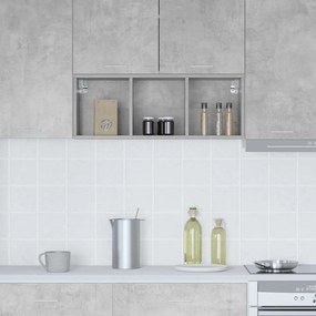 vidaXL Κρεμαστό ντουλάπι Σκυρόδεμα Γκρι 30 x 29,5 x 80 εκ.