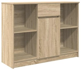 Συρταριέρα με Συρτάρια Sonoma Δρυς 101x35x76 εκ. από Επεξ. Ξύλο - Καφέ
