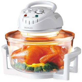 Muhler MFC-1200 Συμπαγής φούρνος και φριτέζα αέρα 2 σε 1 1400W, 12 l