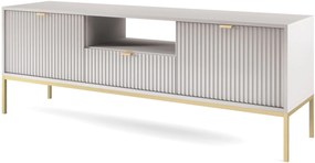 Έπιπλο τηλεόρασης Nova Γκρι + Χρυσό 154x39x56cm
