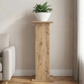 vidaXL Βάση φυτών Artisan Δρυς 30,5 x 30 x 80,5 εκ Επεξεργασμένο Ξύλο