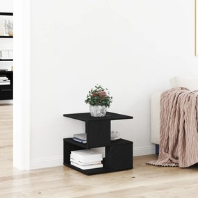 vidaXL Τραπέζι Ψηλού Σαλονιού Μαύρο Δρυς 40x40x40 εκ. Φτιαγμένο από Ξύλο