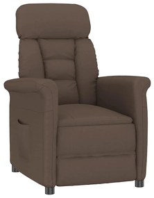 vidaXL Πολυθρόνα Καφέ 96,5 x 70,5 x 95 εκ Μικροΐνες