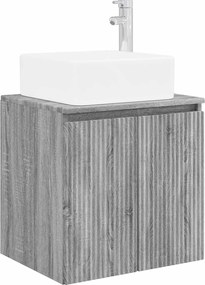 vidaXL Σετ Επίπλων Μπάνιου 6 pcs Γκρι Sonoma