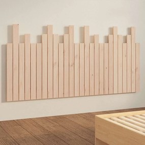 vidaXL Κεφαλάρι Επιτοίχιο 166x3x80 εκ. από Μασίφ Ξύλο Πεύκου
