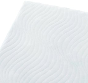 Ανώστρωμα Casmeriane roll pack λευκό ύφασμα-memory foam 100x200x5εκ