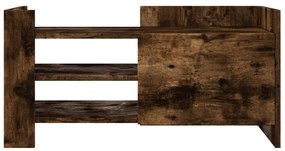 vidaXL Έπιπλο Τηλεόρασης Καπνιστή Δρυς 80x35x40 εκ. Επεξ. Ξύλο