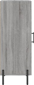 vidaXL Ντουλάπι Γκρι Sonoma 34,5x34x90 εκ. από Επεξεργασμένο Ξύλο