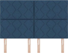 vidaXL Κεφαλάρι Μπλε 144 cm ύφασμα