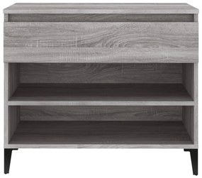 vidaXL Παπουτσοθήκη Γκρι Sonoma 70x36x60 εκ. από Επεξεργασμένο Ξύλο