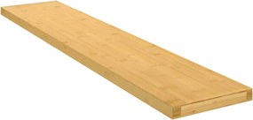 vidaXL Ράφι Τοίχου 100x20x4 εκ. από Μπαμπού