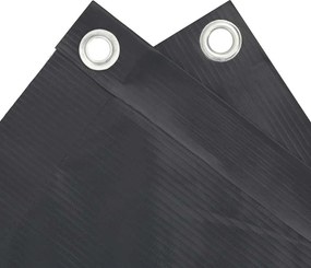 vidaXL Περίφραξη Μπαλκονιού Προστατευτική Ανθρακί 400x75 εκ. από PVC