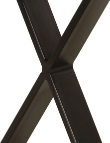 vidaXL Πάγκος με Τεχνοτροπία Live Edge 105 εκ. από Μασίφ Ξύλο Μάνγκο