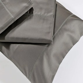 Σεντόνι S250/6 Anthracite Down Town Queen Size 245x280cm 100% Βαμβακοσατέν