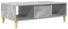 vidaXL Γκρι σκυροδέματος 103.5 x 60 x 35 εκ Επεξεργασμένο ξύλο
