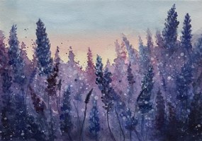 Φωτογραφία Purple field, Monica Lindblom, (40 x 26.7 cm)