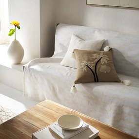 Ριχτάρι Πολυθρόνας (180x180) Gofis Home Clover Polar White 558/16