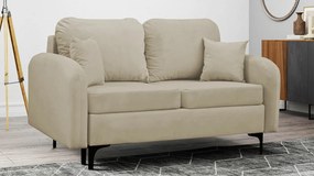 Καναπές κρεβάτι Clovis A101, Αριθμός θέσεων: 2, Αποθηκευτικός χώρος, 96x157x94cm, 74 kg, Πόδια: Μέταλλο, Ξύλο: Πεύκο | Epipla1.gr