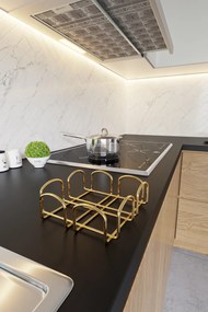 Napkin Holder Kare Peçetelik Gold