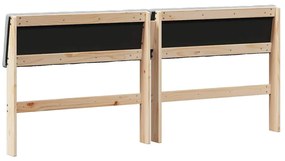 vidaXL Ταπετσαρισμένο κεφαλάρι Ανοιχτό γκρι 180 cm