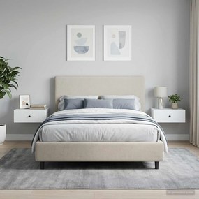 vidaXL Κομοδίνο 2 τεμ. Λευκό 49 x 34,5 x 20 εκ. Επεξεργασμένο Ξύλο