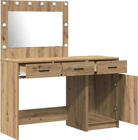 vidaXL Τραπέζι περιποίησης 2 τμχ. Καφέ 40 x 41 x 75 εκ