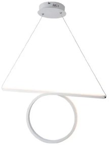 Κρεμαστό Φωτιστικό Οροφής LED 32W 3000K 1920LM 64Χ17 ZERO ACA-HM98LEDP64WH-Λευκό HM98LEDP64WH