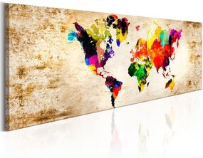 Πίνακας - World in Watercolours 120x40