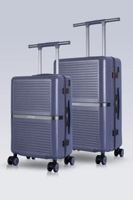Stewehome Σετ 2 τεμαχίων βαλίτσες με θύρες φόρτισης USB και από πολυκαρβονικό υλικό