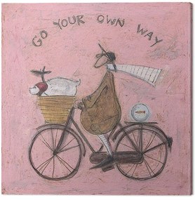 Εκτύπωση καμβά Sam Toft - Go Your Own Way