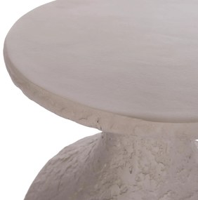 Τραπεζάκι Σαλονιού Βοηθητικό REBON Fiber Cement Γκρί Φ40x56.5Υεκ. 40x40x56.5 εκ.