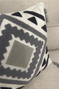 Stewehome Σετ 2 τεμαχίων μαξιλαροθήκες με κέντημα 43x43 cm