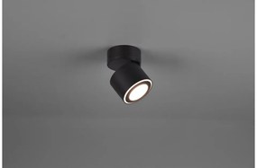 Σποτ Οροφής Χωνευτό/Επιφανειακό 1xLED 5W Κινητό Διπλή Πηγή Taurus Trio Lighting-652910132-Μαύρο 652910132