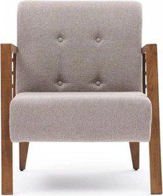 Πολυθρόνα Κρέμα KEMER 83x69x80