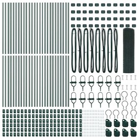 vidaXL Στύλος Περιφράξεων Πράσινο