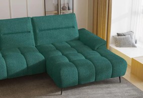 Γωνιακός καναπές Tony XL-Petrol-Αριστερή