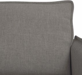 vidaXL Καναπές 140cm 2 pcs Taupe Μέταλλο