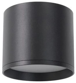 Φωτιστικό Οροφής Σποτ Downlight 12cm LED 16W IP20 3CCT Pro Eurolamp-147-52650-Μαύρο 147-52650