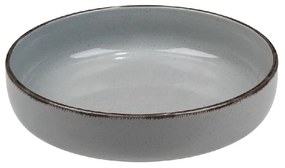 Πιάτο Βαθύ Φαγητού Stoneware Tuscany Grey-Blue Nordic Step ESPIEL 21x4,5εκ. ATA153K6