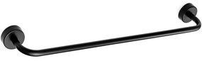 Κρεμάστρα Πετσέτας Moderno 226055 60x7x4,5cm Black Karag Stainless Steel