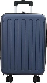 vidaXL Βαλίτσα Σκούρο Μπλε 34 x 23 x 55.5 εκ. ΑΒΣ Πλαστικό