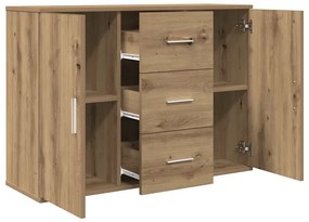 vidaXL Ντουλάπι Αρτισιανή Δρυς 90x29,5x65 εκ. από Επεξεργασμένο Ξύλο