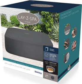 Bestway Κάλυμμα PVC και POM Γκρι