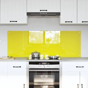 vidaXL Πίσω Πάνελ Κουζίνας 2 pcs Κίτρινο 70 x 50 cm σκληρυμένο γυαλί