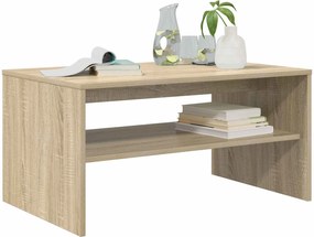 vidaXL Τραπεζάκι σαλονιού Δρύς Sonoma 80 x 50 x 40 cm